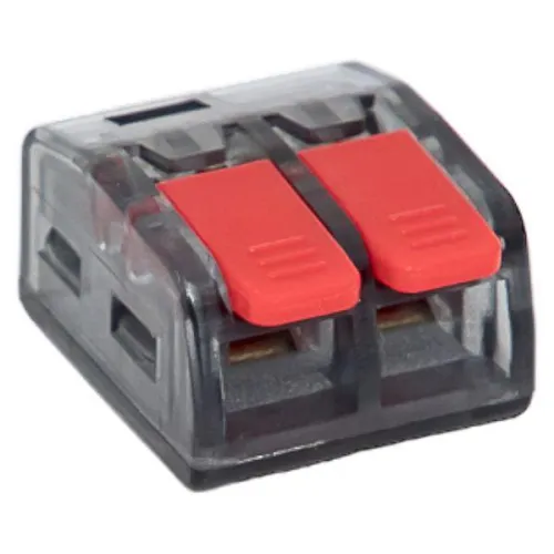 Клемма строительно-монтажная СМК 221-412 с рычагом 2 отверстия 0.2-4.0кв.мм (блист.20шт) PROxima EKF plc-smk-221-412b-20 фото 7