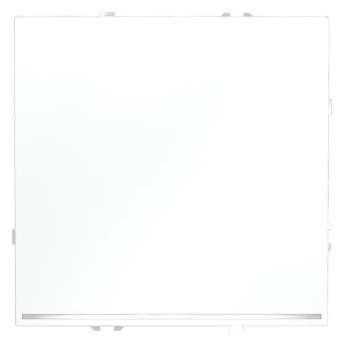 Переключатель проходной 1-кл. СП S70 10А с подсветкой механизм бел. матов. Voltum VLS010402