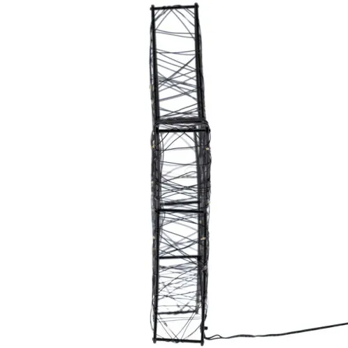 Фигура Металлическая 3D "Звезда" 35см питание 3хAA (не в компл.) тепл. бел. Neon-Night 513-706 фото 6