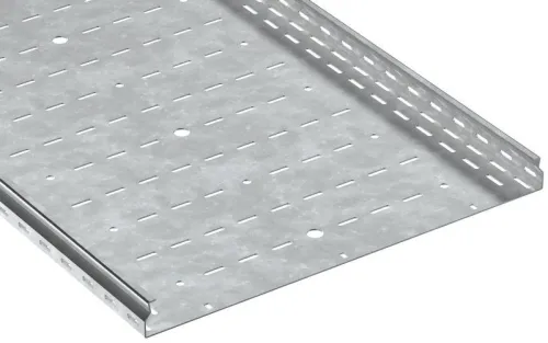 Лоток листовой перфорир. 50х600 L2500 сталь 2.0мм HDZ ESCA 7 IEK CLP10-050-600-200-D25-HDZ