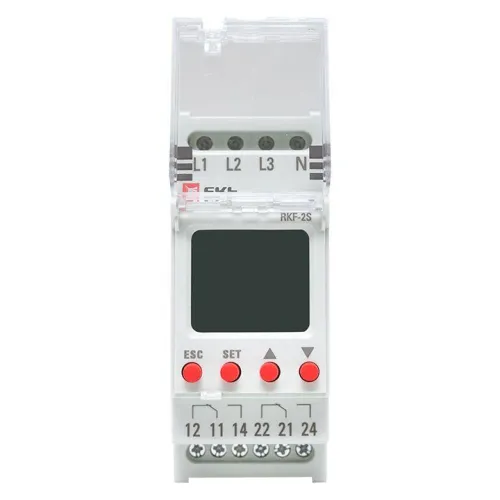 Реле контроля фаз с LCD дисплеем RKF-2S (с нейтралью) EKF rkf-2s фото 8