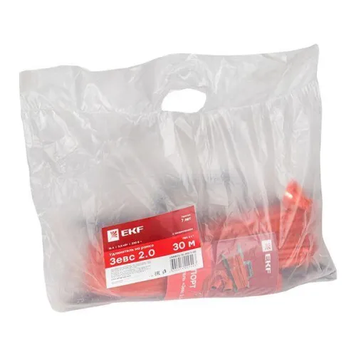 Удлинитель-шнур на рамке 1х30м с заземл. 16 IP20 Зевс 2.0 3.5кВт ПВС 3х1 PROxima EKF USRB02-16-310-1-30 фото 5