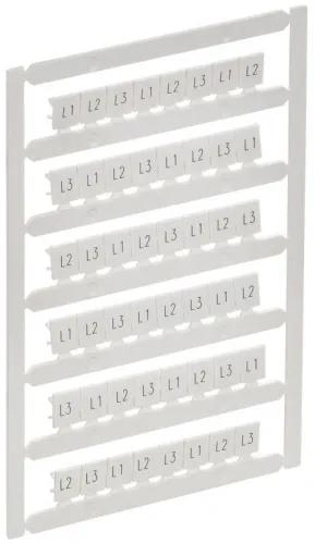 Маркер для CTS 6кв.мм/CP 10кв.мм "L1; L2; L3" ARMAFIX IEK AF-CT10D-M-006-22