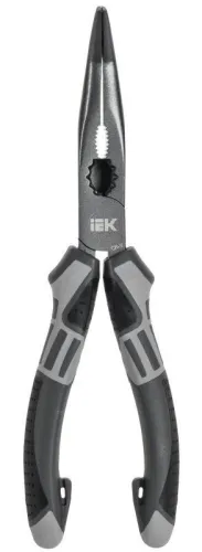 Тонкогубцы изогнутые 200мм K4 ARMA2L 5 IEK A2L5-BN10-K4-200 фото 2