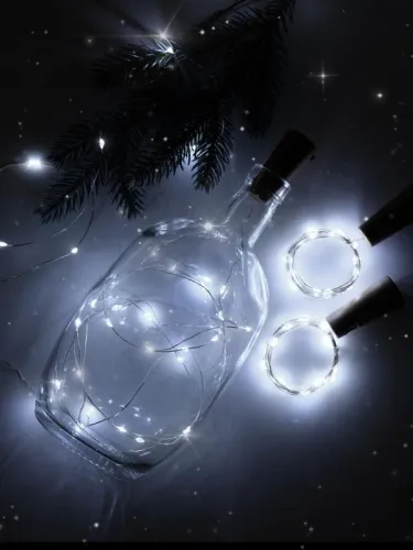 Гирлянда "Пробки" DC-G04-20WS2 20 LED 3х(LR44/LR1154/AG13/G13) в компл. бел. (уп.2шт) ФАZА 5059696 фото 8