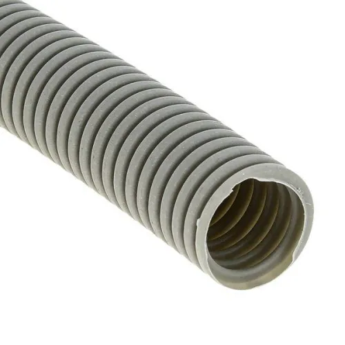 Труба гофрированная ПВХ d50мм с протяжкой сер. (уп.20м) Plast PROxima EKF tg-z-50 фото 3