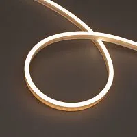 Лента светодиодная WAVE-SIDE-PU-A120-06x12mm 24В Warm 3500К 8Вт/м IP68 wire x1 вывод боков. герметичная (уп.3м) Arlight 052586