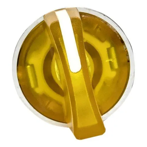 Механизм переключателя исполнительный ХB4 желт. на 3 положения с фиксацией с подсветкой с короткой ручкой PROxima EKF XB4BD3FL-Y фото 5