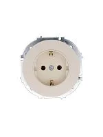 Розетка 1-м OSEN IP20 16А с заземл. ПБТ механизм сл. кость LEZARD 743-9088-122B