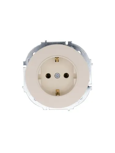 Розетка 1-м OSEN IP20 16А с заземл. ПБТ механизм сл. кость LEZARD 743-9088-122B