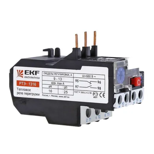 Реле тепл. РТЭ 1312 5.5-8А EKF rel-1312-5.5-8
