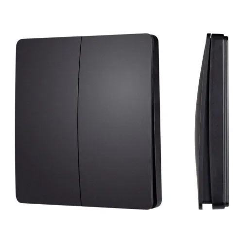 Панель кнопочная KINETIC-801-22-2G-WP-SUF Black (No battery IP67 433Mhz) IP67 пластик INTELLIGENT ARLIGHT 048257