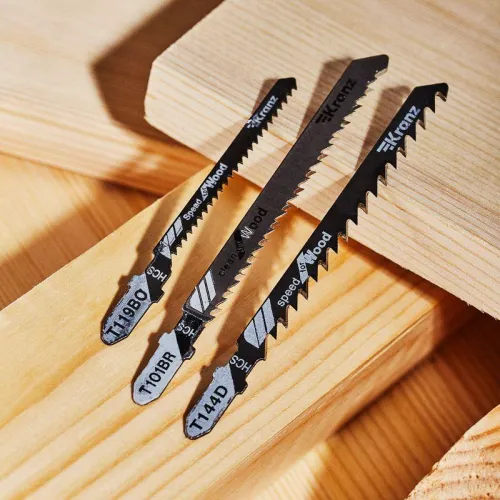 Набор полотен для электролобзика № 3 T144D/T101BR/T119BO 3шт Kranz KR-92-0322 фото 3