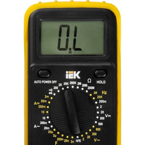 Мультиметр цифровой Professional MY63 IEK TMD-5S-063 фото 9