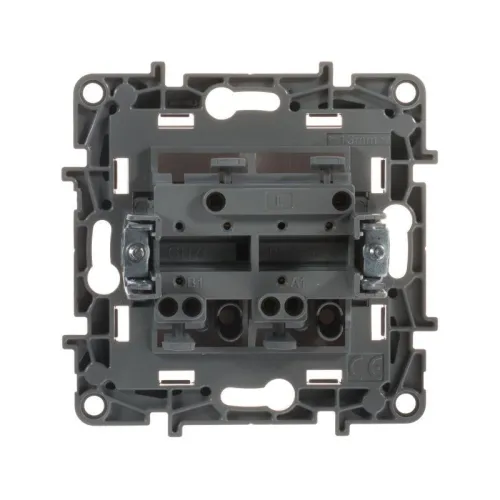 Выключатель 2-кл. СП Etika 10А IP20 250В 10AX безвинтов. зажимы механизм бел. IEK 672202 фото 4