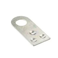 Проушина для навесн. замков 70х33 2мм прямая цинк d18мм пара Секрет Киров 12 875
