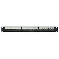 Патч-панель модульная 19дюйм 1U CAT6 24 порта RJ45 экранир. DKC RN6PPF24