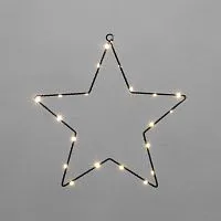 Фигура светодиодная подвесная"Звезда" на метал. каркасе тепл. бел. Neon-Night 501-057