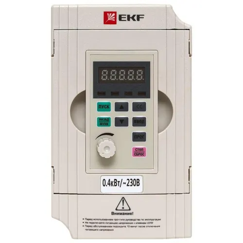 Преобразователь частоты 0.4/0.75кВт 1х230В VECTOR-100 PROxima EKF VT100-0R4-1B фото 12