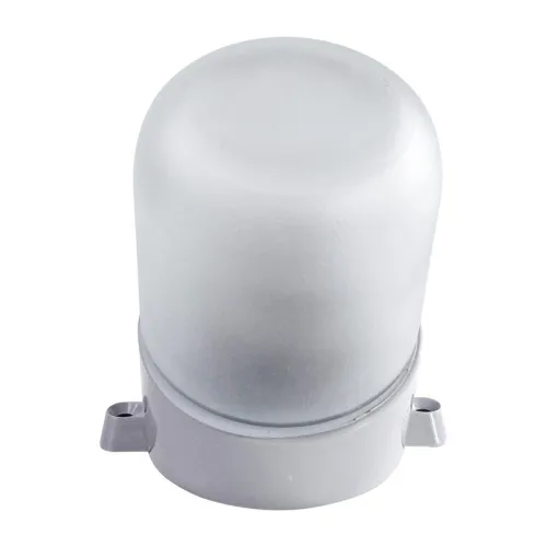 Светильник НББ 19-60-002 "Линда" d110 1х60Вт E27 IP65 t=80град. корпус наклонный сер. Элетех 1005050019 фото 4