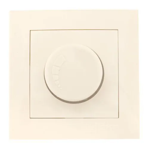 Светорегулятор Валенсия 600Вт 220В крем. PROxima EKF EWD06-101-20