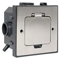 Лючок напольный C-Line 2 (с напольной коробкой) EKF cl-ln-knl-2