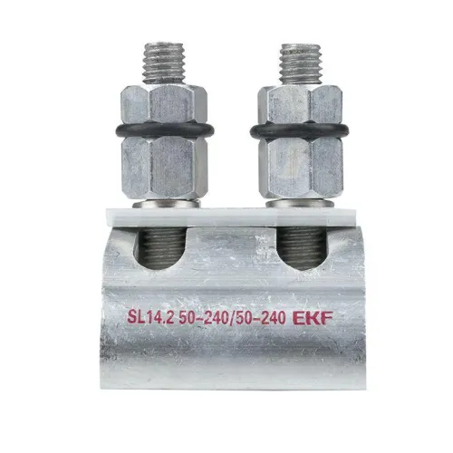 Зажим ответвительный плашечный SL14.2 50-240/50-240кв.мм EKF sl-14.2 фото 2