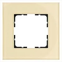 Рамка 1-м G-Glass стекло шампань Champagne Gold Jasmart G1001GG
