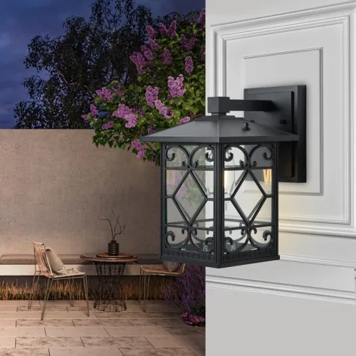 Светильник Domi 1х40Вт E27 IP44 бра настен. Voltega VGL7219WL-01B7 фото 4