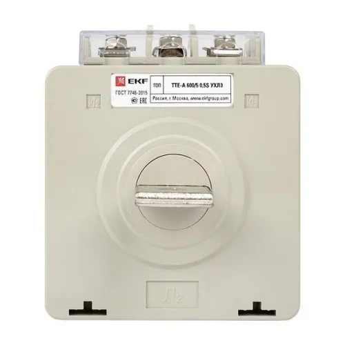 Трансформатор тока ТТЕ-А 600/5А кл. точн. 0.5S с клеммой напряжения PROxima EKF tte-S-600-0.5S фото 4