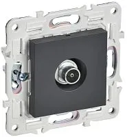 Розетка TV оконечная SKANDY SK-A12T титан IEK SK-A10-O-K48