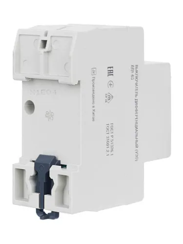 Выключатель дифференциального тока (УЗО) 2п 25А 30мА тип AC ВД1-63 GENERICA MDV15-2-025-030 фото 4