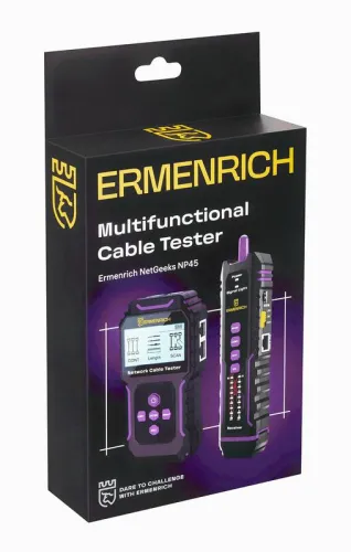 Тестер кабельный многофункциональный NetGeeks NP45 Ermenrich 84554 фото 4