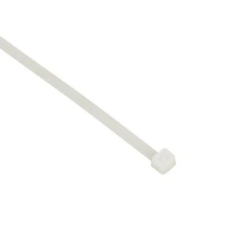 Хомут кабельный 4.8х250 нейл. бел. (уп.100шт) EKF plc-c-4.8x250 фото 2