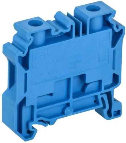 Колодка клеммная CY10 PE Ex ARMAFIX IEK AF-CT30-01-K52-010-EX фото 2