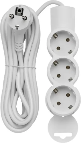 Удлинитель 3х5м с заземл. ПВС 3х0.75 REV 32006 9 фото 6