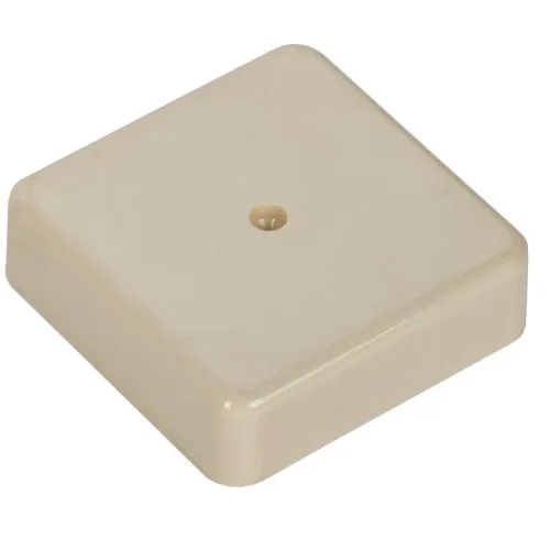 Коробка распаячная ОП КМ 75х75х20 сл. кость IEK UKO10-075-075-020-K32-E фото 4