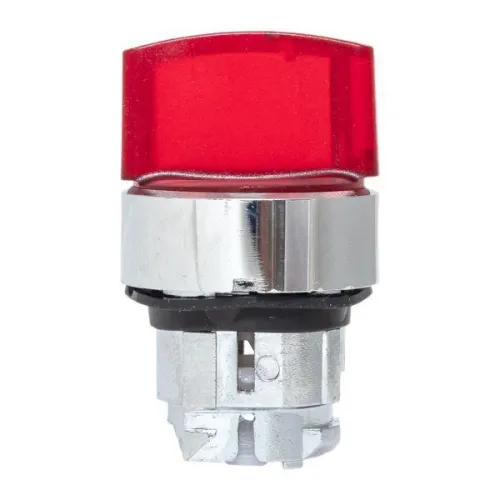 Механизм переключателя исполнительный ХB4 красн. на 3 положения возвратный без фиксации с подсветкой с короткой ручкой PROxima EKF XB4BD3L-R фото 6