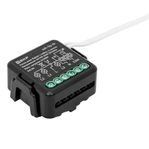Реле умное в подрозетник 3-канальное Zigbee Connect Select с нейтралью EKF ssh-3g-zb фото 11