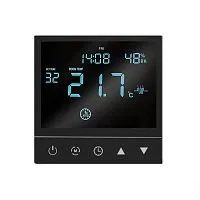 Термостат электронный 16А для теплого пола с датчиком +5-+40град.C в сборе графит UNIVersal A0065-Gr