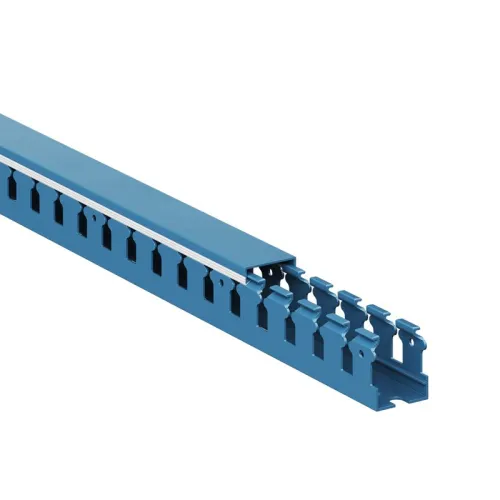 Кабель-канал перфорированный 25х30 L2000 RL12 син. DKC 00227RL фото 3