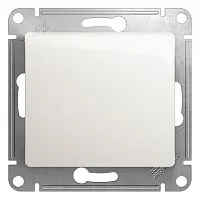 Кнопка нажимная 1-кл. СП Glossa 10А IP20 (сх. 1) 10AX механизм перламутр SE GSL000615