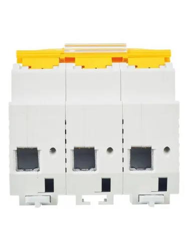 Выключатель автоматический модульный 3п D 40А 10кА ВА47-100 KARAT IEK MVA40-3-040-D фото 9