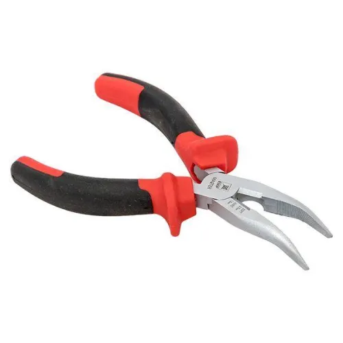Длинногубцы изогнутые 160мм Master Basic EKF dgi-160-mas фото 7