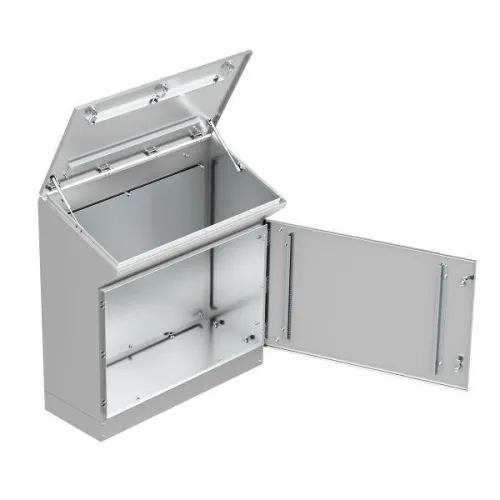 Пульт управления напольный "Inox" AISI304 TP10 IP55 (960х1000х400) EKF mb-inox-96-100-40 фото 4