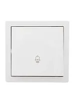 Кнопка звонка LETO бел. LEZARD 752-0200-103