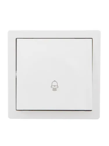 Кнопка звонка LETO бел. LEZARD 752-0200-103