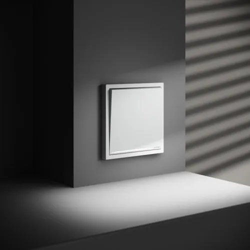 Выключатель 1-кл СП S70 10А с подсветкой механизм бел. матов. Voltum VLS010202 фото 4