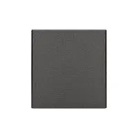 Выключатель 1-кл. СП STRONG MIELE 10А графит Kranz KR-78-0705-6