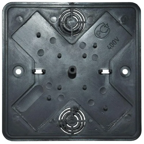 Коробка распаячная ОП 100х100х29 черн. IEK UKO10-100-100-029-K02-E фото 4